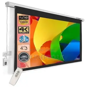Motorized 10x8 Feet Projector Screen