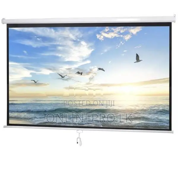 10x8 Feet Manual Projector Screen