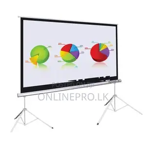 10x8 Feet Projector Screen with Stand