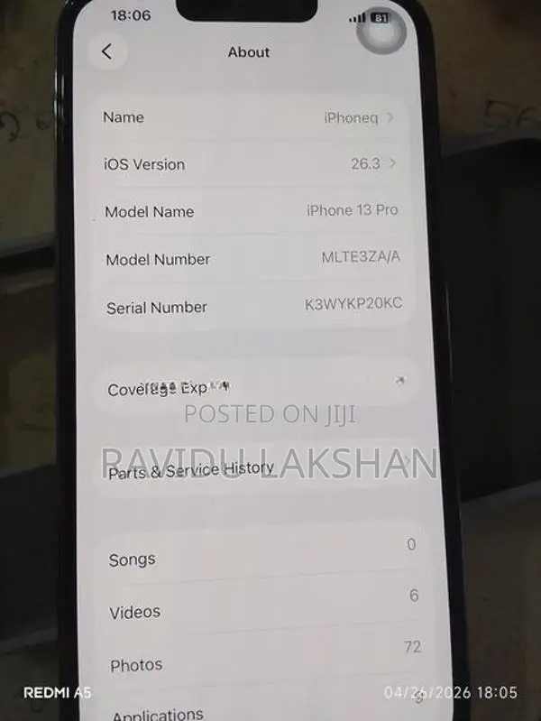 Apple iPhone 13 Pro (Used)