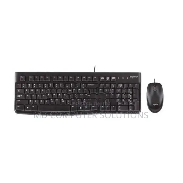 Logitec MK120 Brand New Keyboard with Mouse Combo Pack
