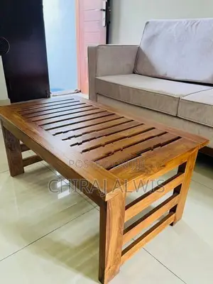 Teak Sofa Set with Coffee Table