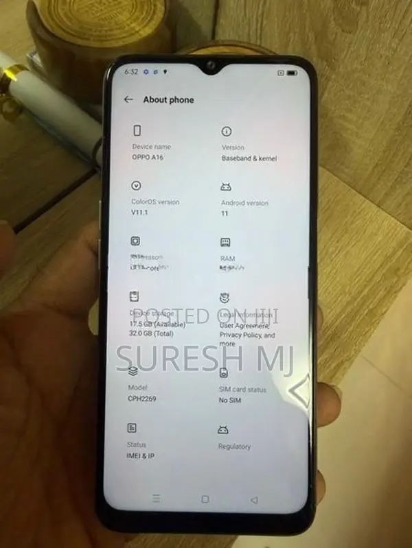 Oppo A16 (Used)