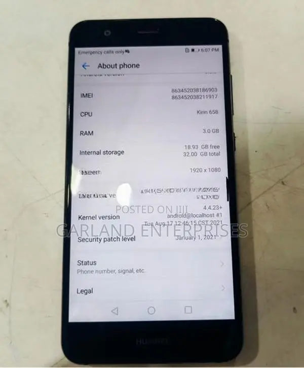 Huawei P10 Lite 32GB (Used)