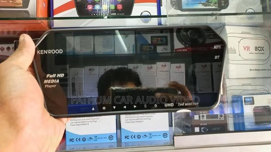 7 Inch Mirror Display with USB BT
