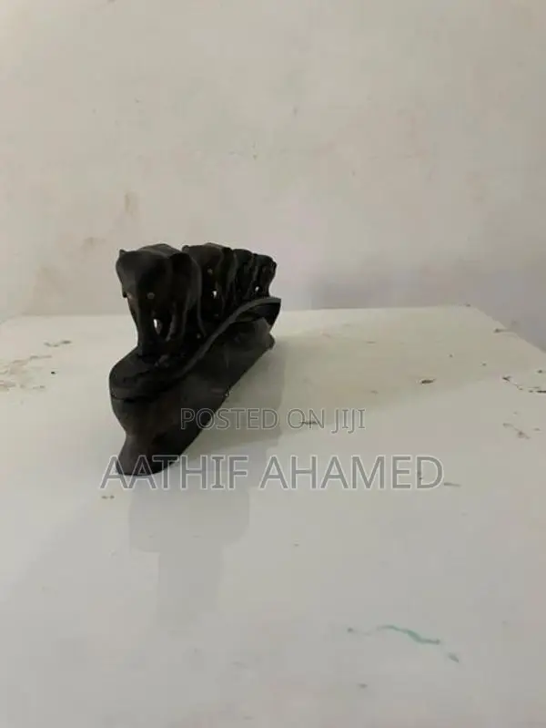 Ebony Elephant Statue