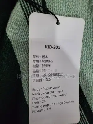 5 String Bass Guitar (Kaysen KIB-205)