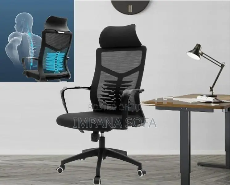 Click to Buy (IMPANA) OFFICE HIGH BACK MESH CHAIR-120KG