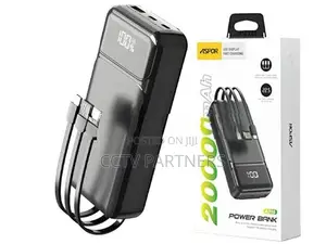 Aspor A316 20000mAh Power Bank 22.5W Fast Charging Phone Charger