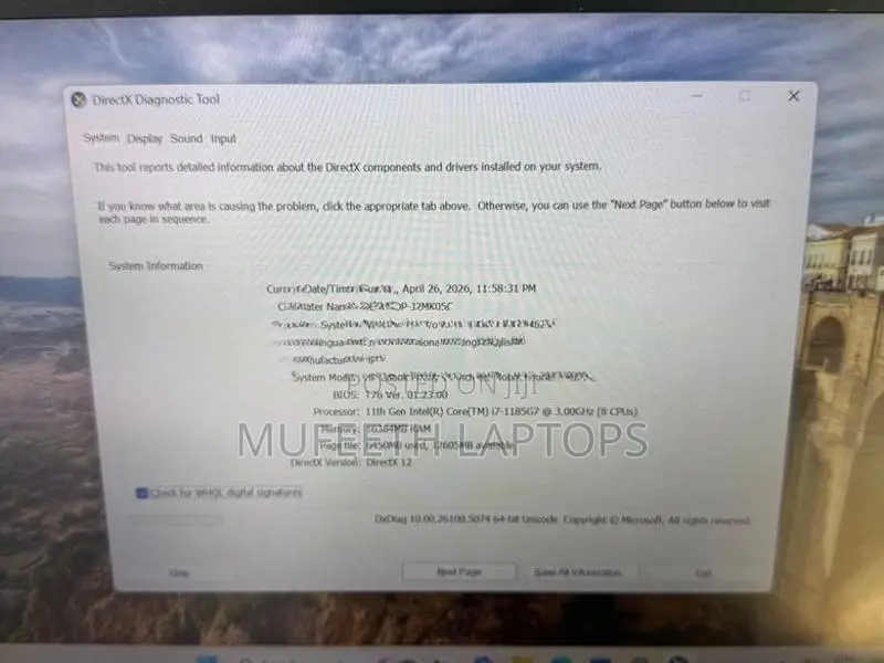 HP Zbook i7 11Gen 16/512GB 14.1”FHD Display