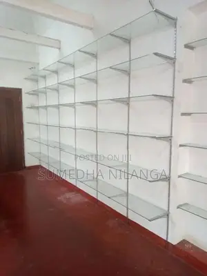 Showcase with Wall Rack