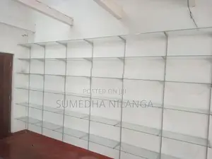 Showcase with Wall Rack