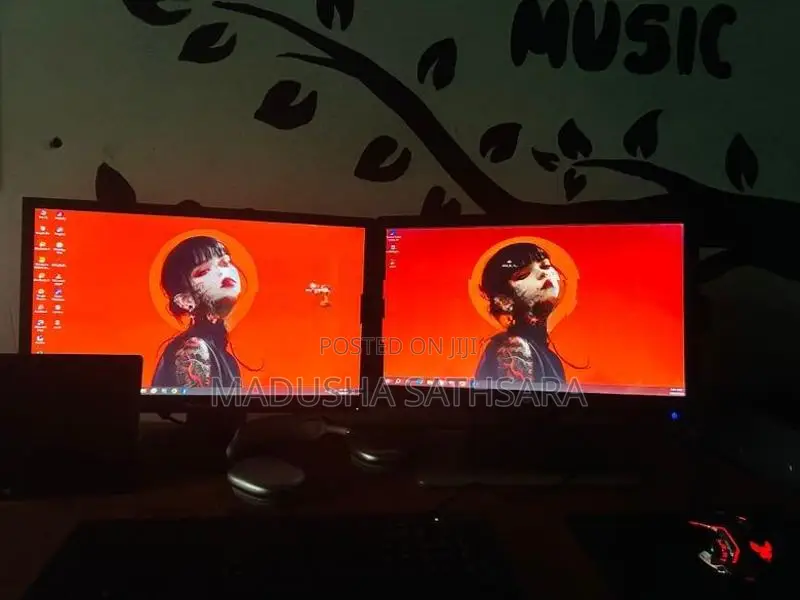 I3 3rd Gen Pc with Dual Monitors