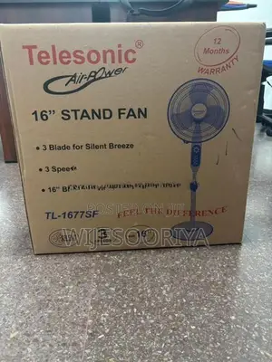 Telesonic 16” Stand Fan