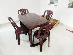 New Nippon Plastic Dining Table with Chair