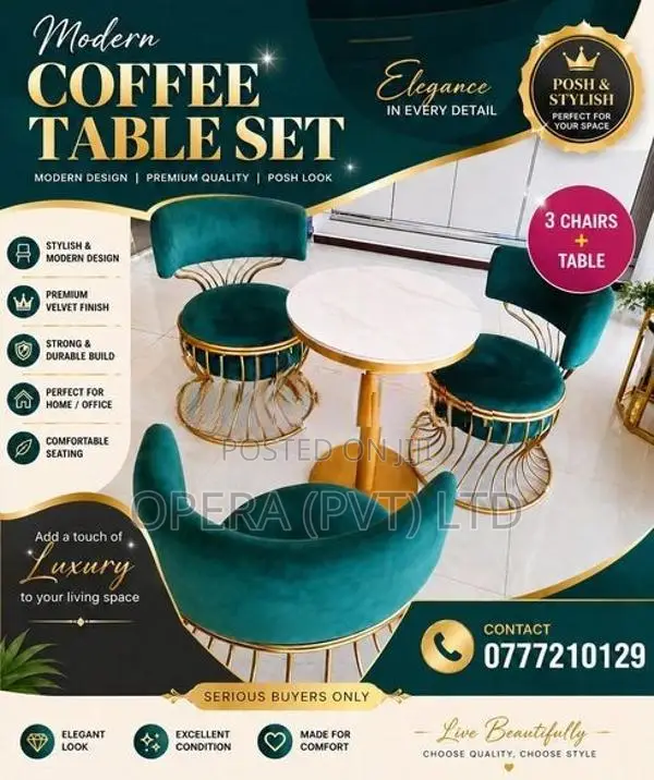 Coffee table set