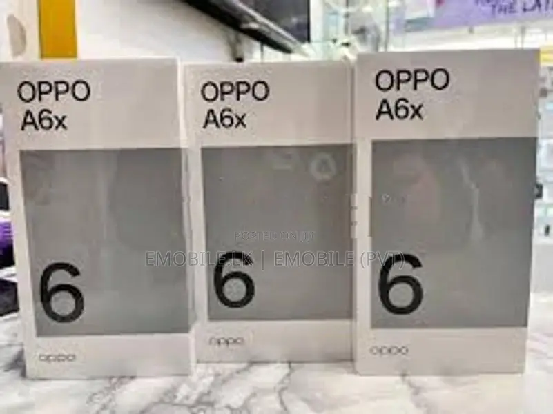 Oppo A6x|4GB|128GB (Brand New)