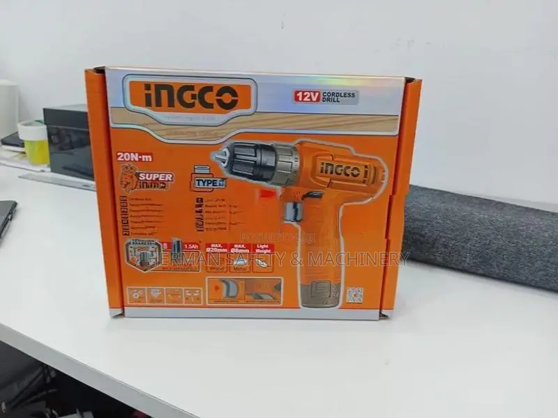 Ingco 12V Lithium-Ion Cordless Drill Herman HT 0575