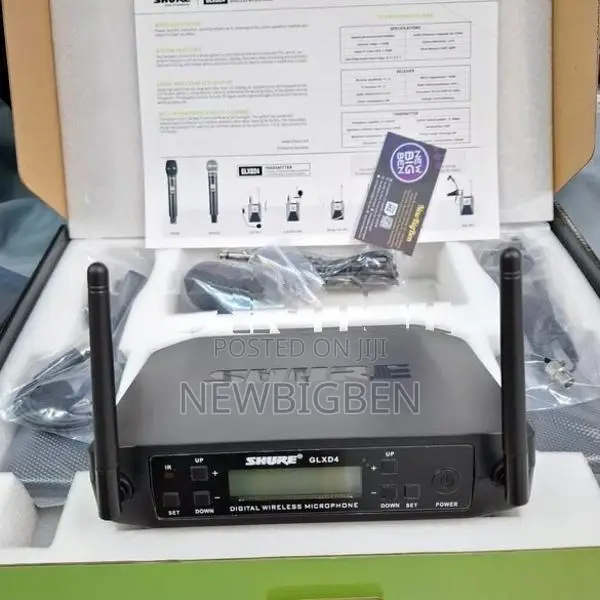 Shure Sennheiser Instrument Wireless Microphone Mic
