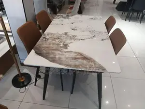 Brand New Granite Top Dining Table Set