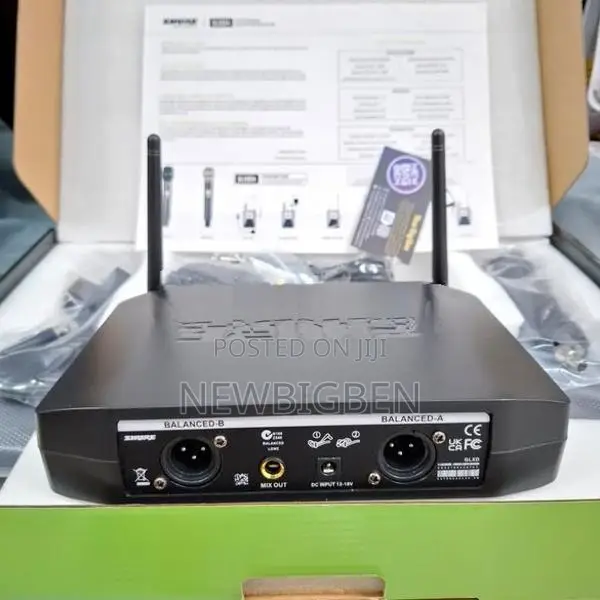 Shure Sennheiser Instrument Wireless Microphone Mic