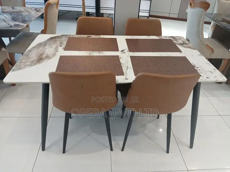 Brand New Granite Top Dining Table Set