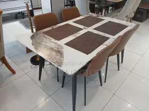 Brand New Granite Top Dining Table Set