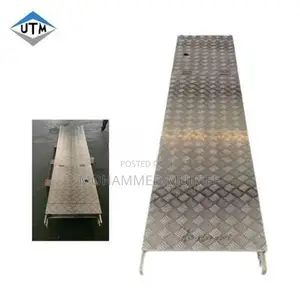 Adjustable Jacks with Scaffolding Planks