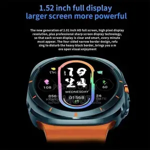 Laxasfit GT7 Ultra Bluetooth Calling Pedometer Stylish Smartwatch