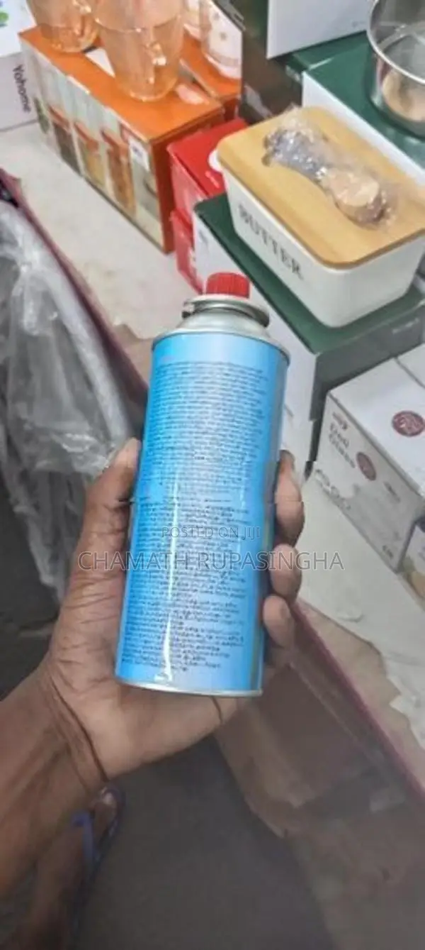 Camping Stove with Gas Spray Tin