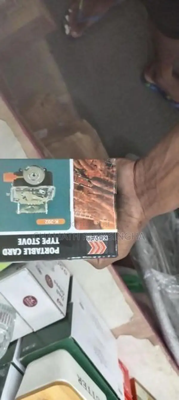 Camping Stove with Gas Spray Tin