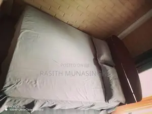 Triple Bed (75" × 60") Damro with Spring Mattress