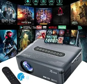 Gleetech 18000 Lux Hybrid Laser Projector | Ultra Bright 300” Screen