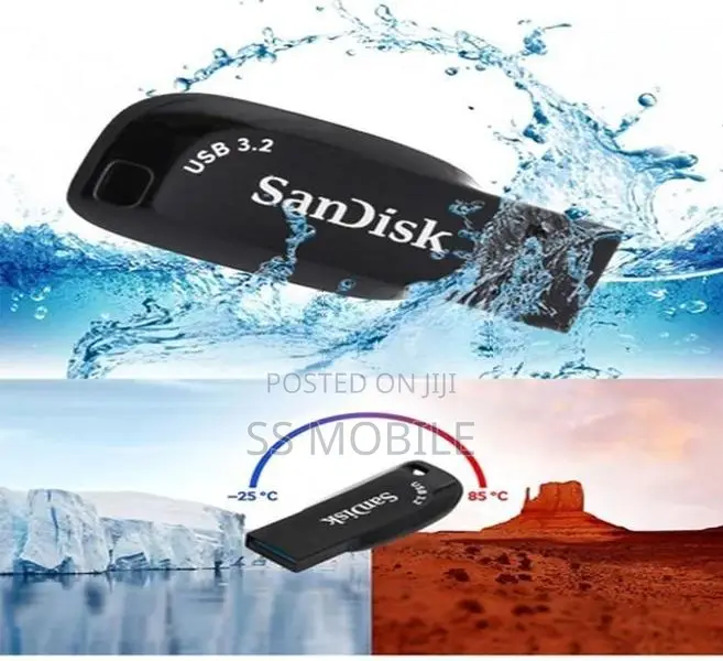 SanDisk Ultra Shift USB 3.2 Flash Drive 128GB