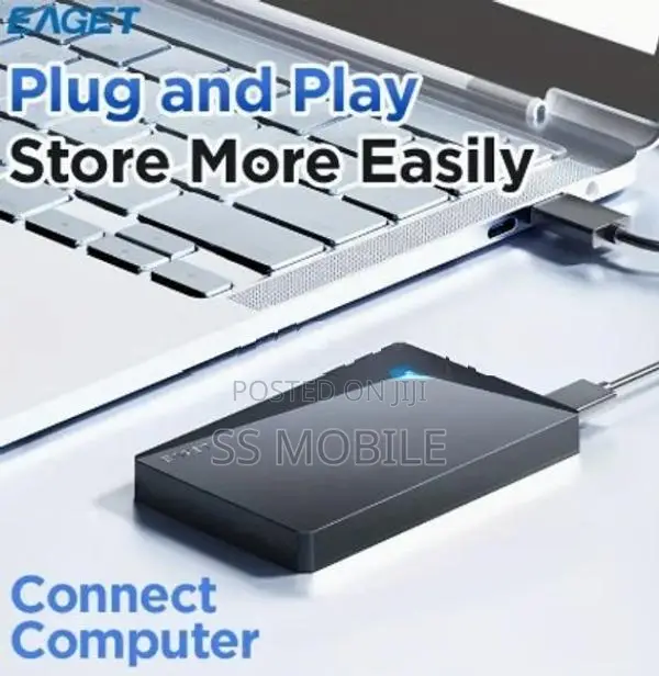500GB EAGET Portable External Hard Drive