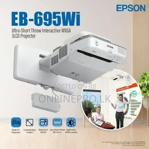 Interactive Ultra Short Throw Projector