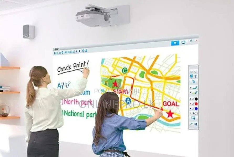 Interactive Ultra Short Throw Projector