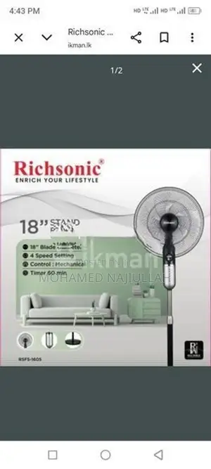 Stand Fan
