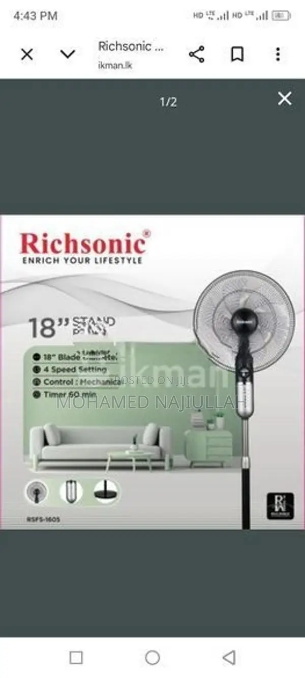 Stand Fan