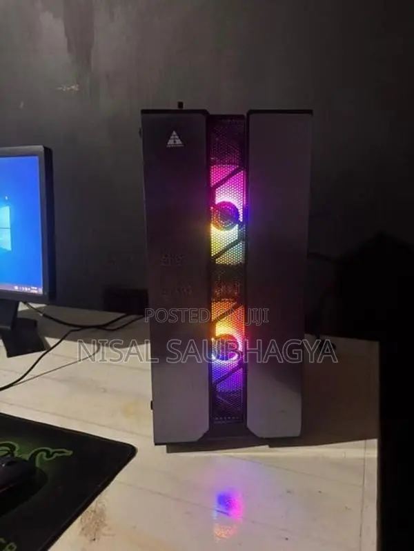 i5 4th Gen Gaming Setup with Monitor Keyboard