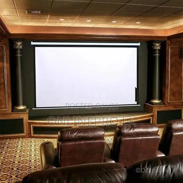 4K Manual Screen for Home & Office