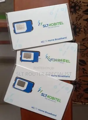 SLT Post paid SIM Data Unlimited Free