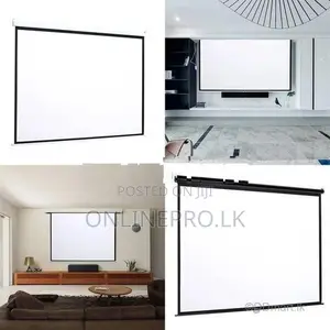 4K Manual Screen for Home & Office