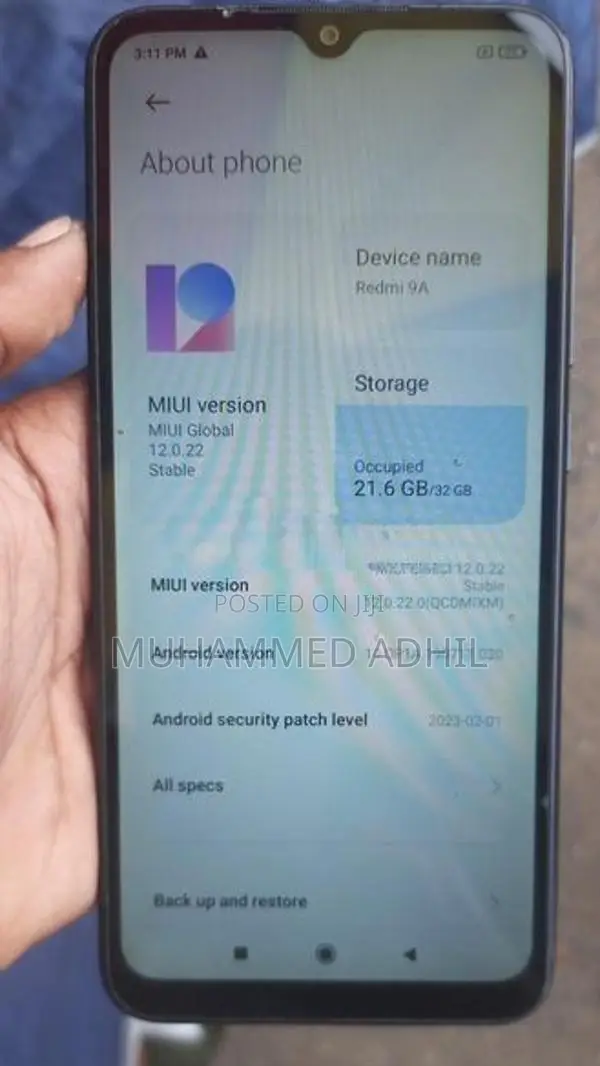 Xiaomi Redmi 9A 2GB 32GB (Used)