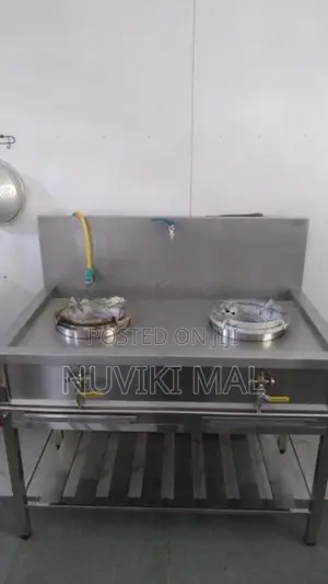 Industrial Double Wok Burner