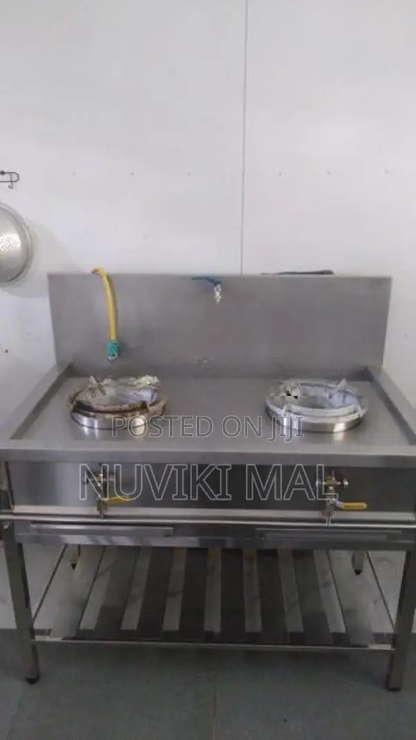 Industrial Double Wok Burner