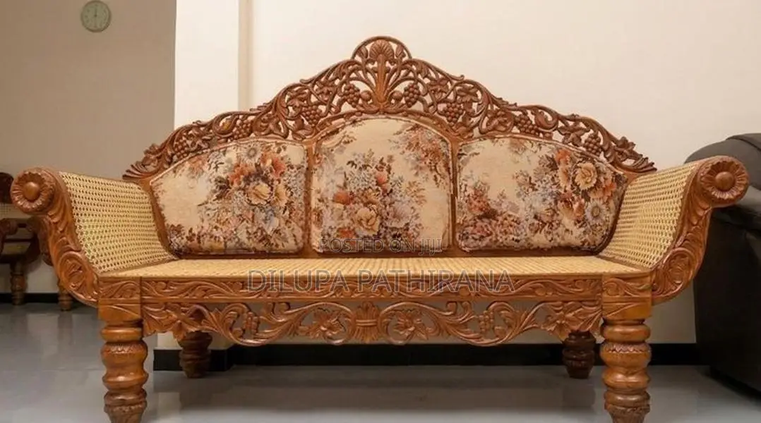 Antique Teak Sofa Set