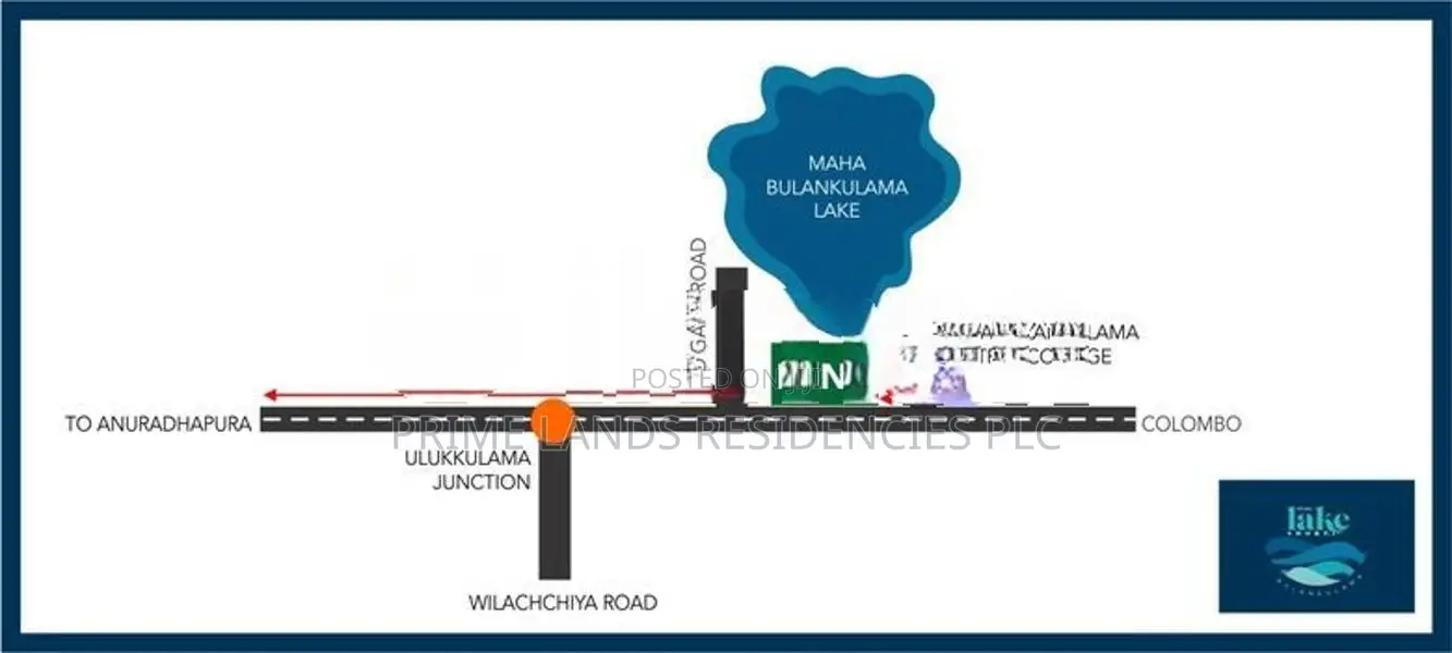 මහබුලංකුලම වැවට යාබදව සින්නක්කර බිම්කොටස් විකිණීමට