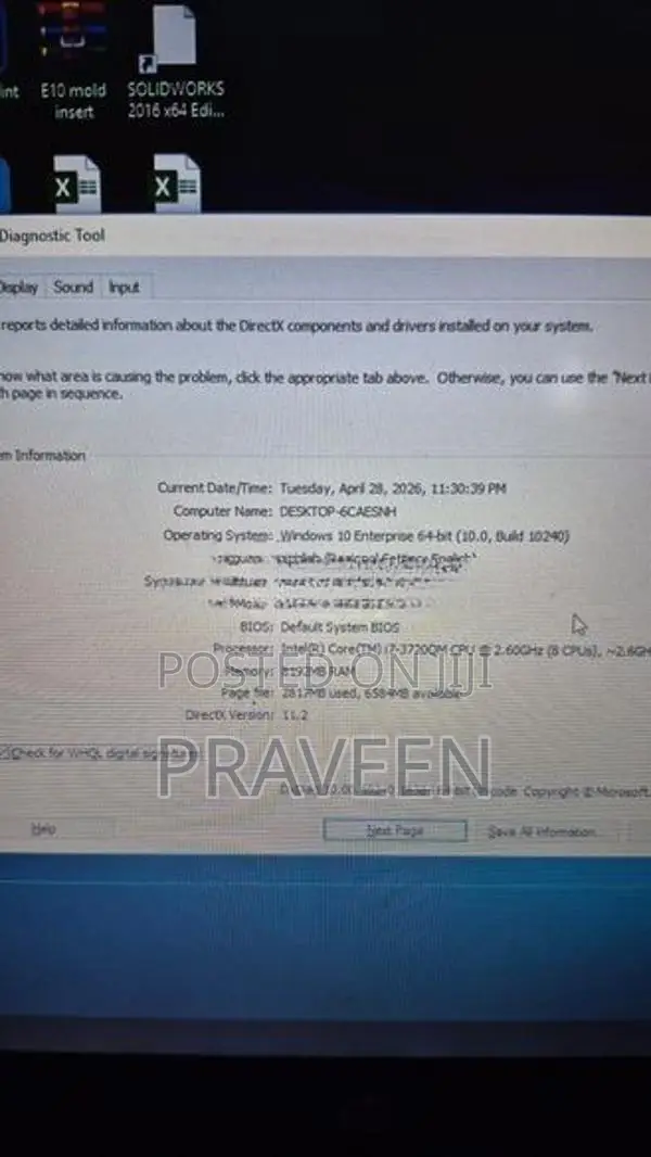 HP Elitebook i7 3rd Gen