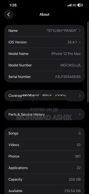 Apple iPhone 12 Pro Max (Used)